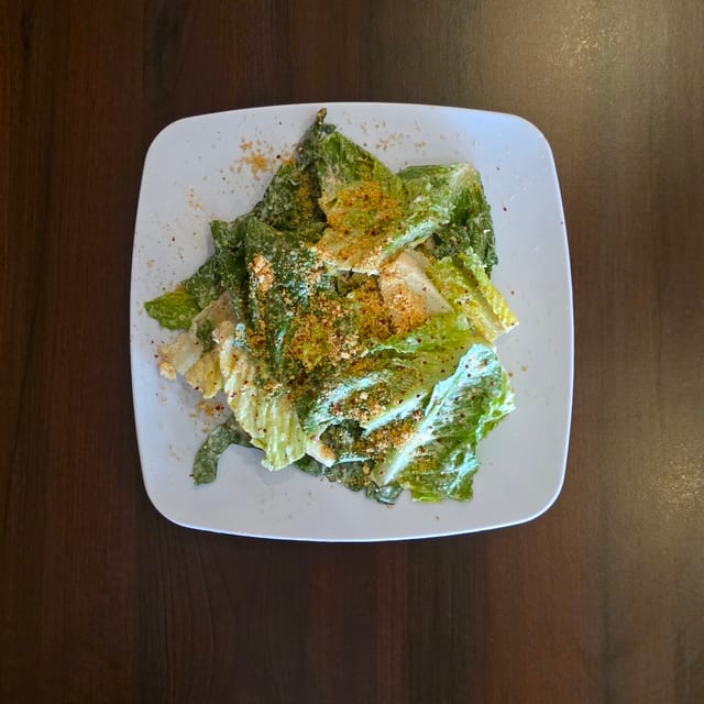 Halepo Spicy Ceasar Salad.