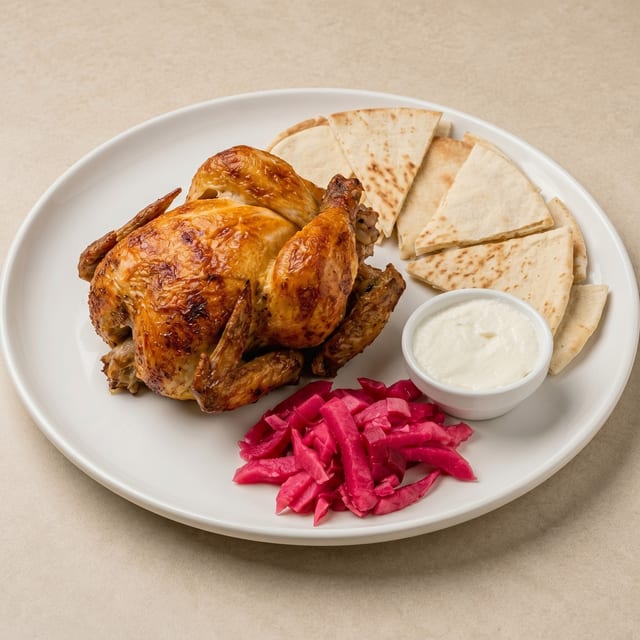 Whole Chicken Plate.