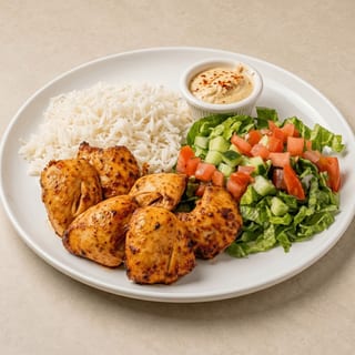 Chicken Breast Kabob Plate