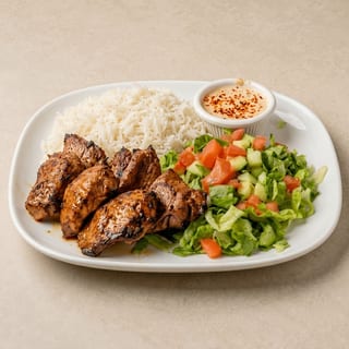 Lamb Kabob Plate