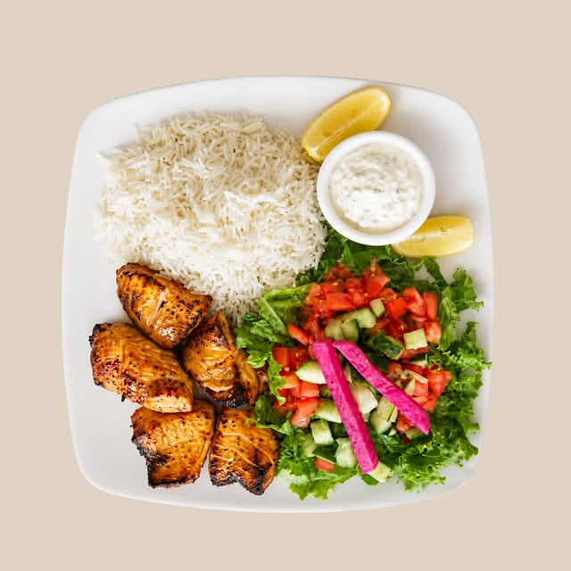 Salmon Plate.