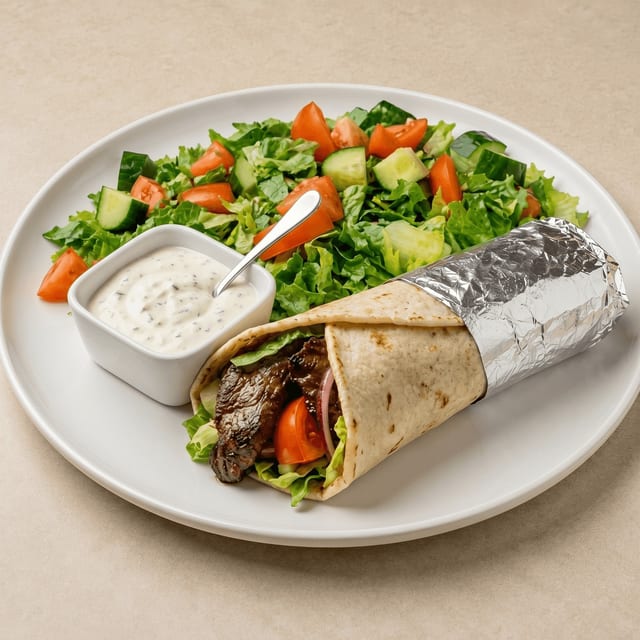 16. Beef Shish Kabob Wrap.