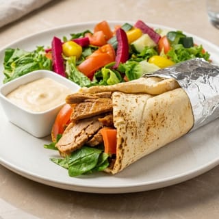 21. Tri-Tip Shawarma Wrap