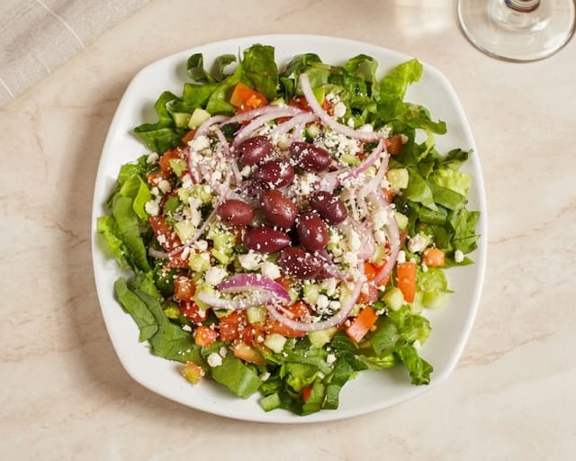 28. Greek Salad.