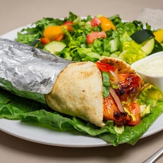 17. Chicken Kabob Wrap