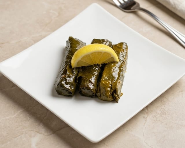 39. Dolma (Grape Leaves).