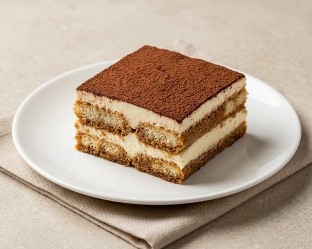 Homemade Tiramisu.