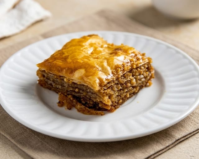 Homemade Baklava.