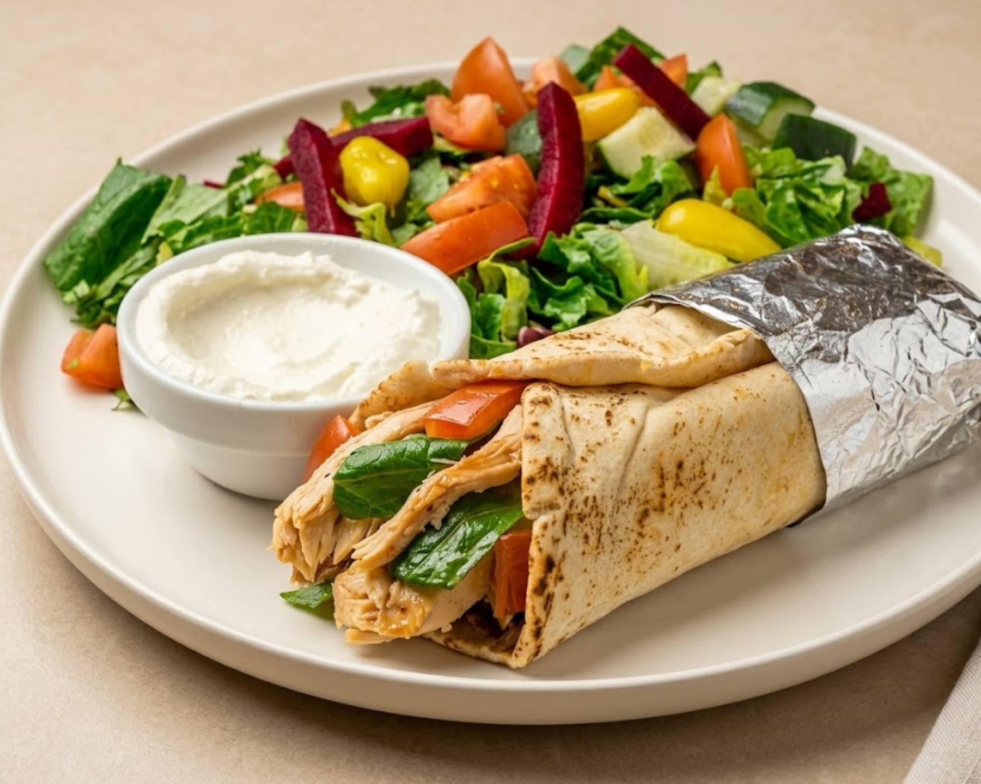  BEEF SHISH KABOB WRAP
